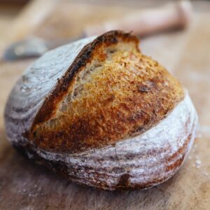 makkelijk recept voor zuurdesem brood, ideaal voor beginners