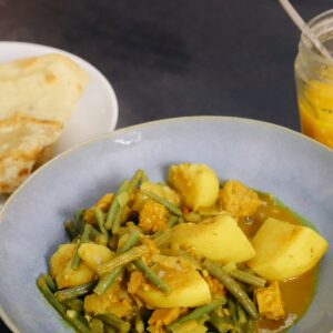 vegan roti met seitan recept