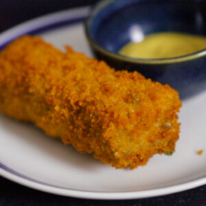 recept om zelf een vegan kroket te maken