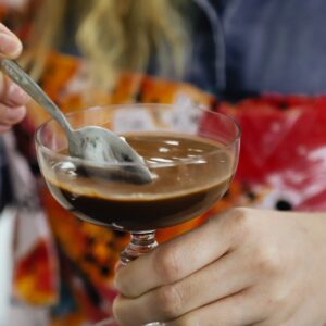 vegan chocolade vla recept
