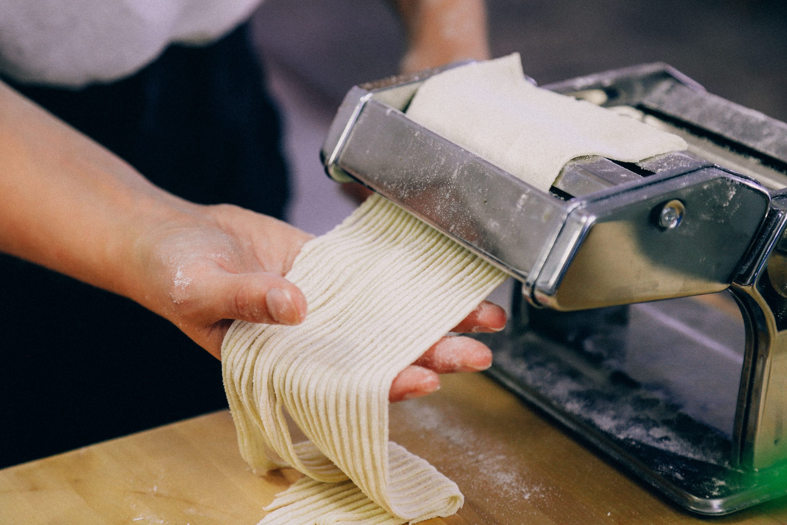 recept om zelf verse pasta te maken vegan zonder ei