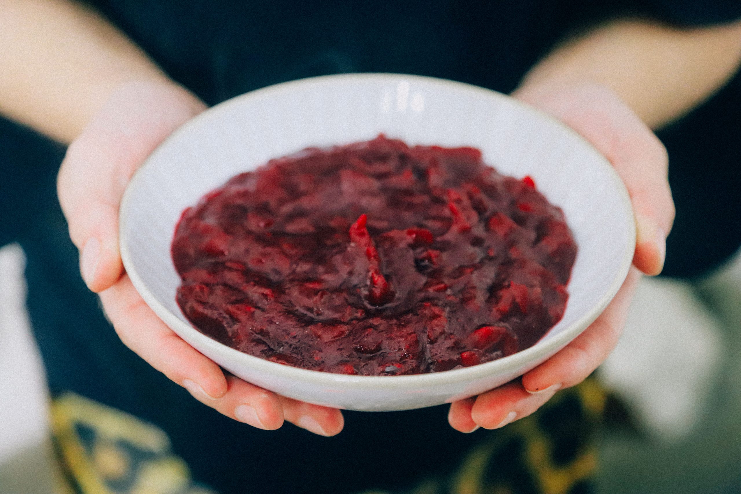 recept om een huisgemaakte cranberry saus te maken