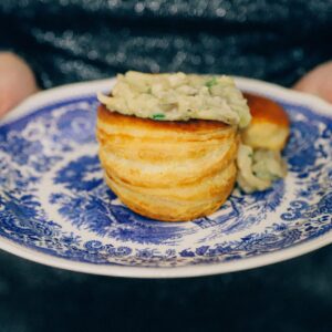 Recept om huisgemaakte vegan paddestoelen ragout te maken