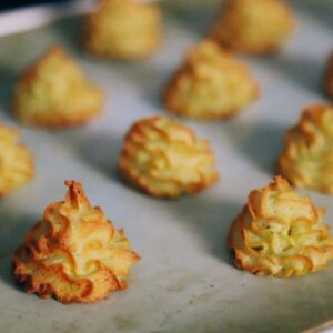 recept om zelf pommes duchesse of aardappeltoefjes te maken