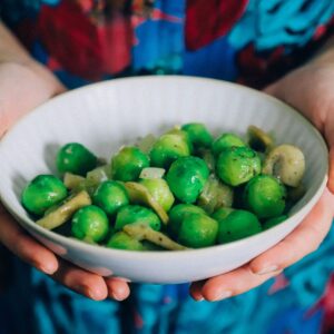 recept voor lekkere spruitjes met champignons