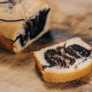 Recept om een makkelijke vegan marmercake met vanille en chocolade te maken