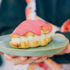 Recept om een vegan crompouce te maken