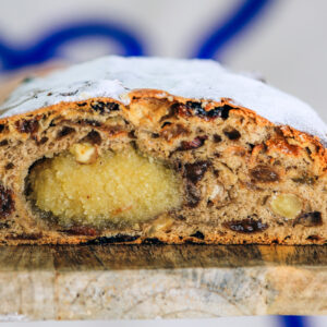Recept voor een feestelijke vegan zuurdesemstol